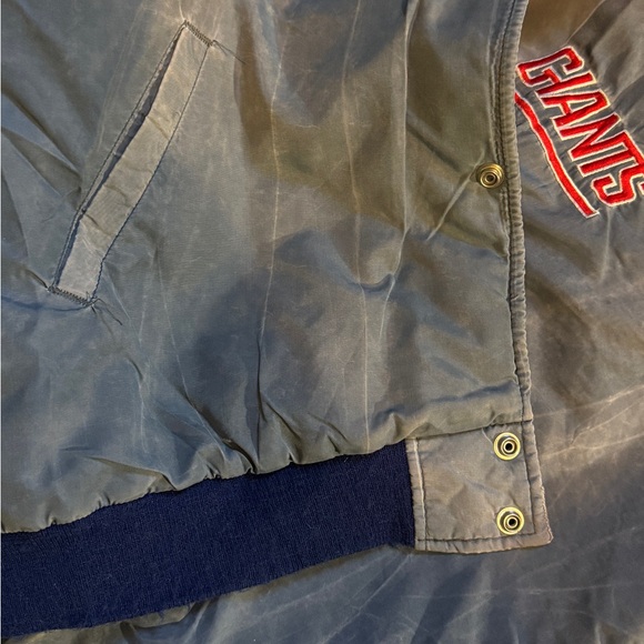 90s Starter New York Giants Authentic Pro Line Satin Jacket XL